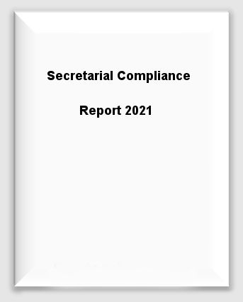 Secretarial Compliance Report 2021