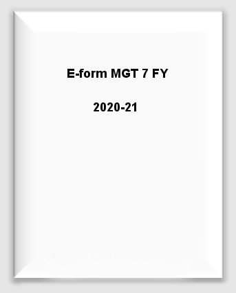 E-form MGT 7 FY 2020-21 (Draft)